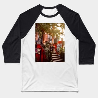 East Village, Manhattan, NYC Baseball T-Shirt